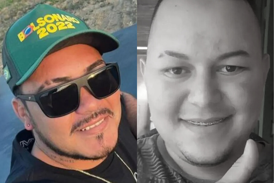 Edgar Ricardo de Oliveira, 30 anos, e Ezequias Souza Ribeiro, 27, são acusados da chacina | Fotos: redes socais/montagem Folha Z