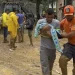 Famílias são retiradas de locais com deslizamentos de terra | Foto: Pref. de São Sebastião/rede social