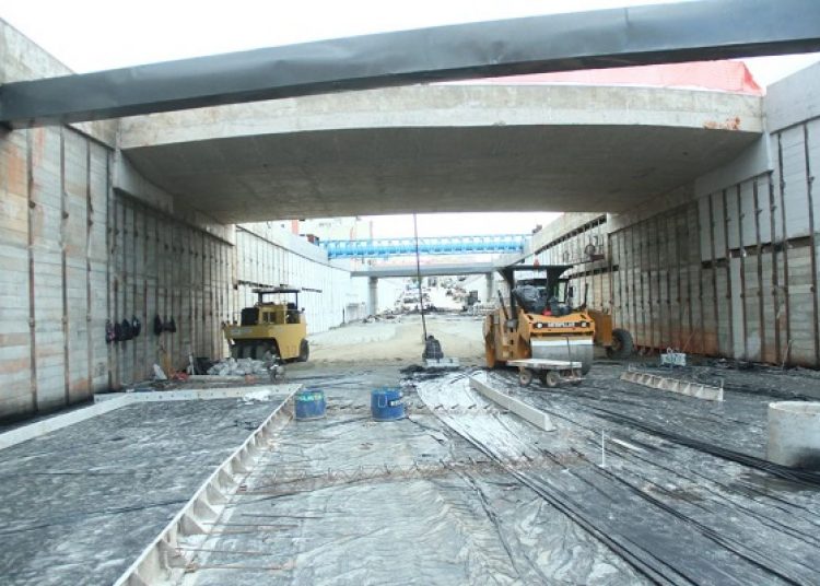 Viaduto da Rua 90 na capital | Foto: divulgação/Pref. de Goiânia