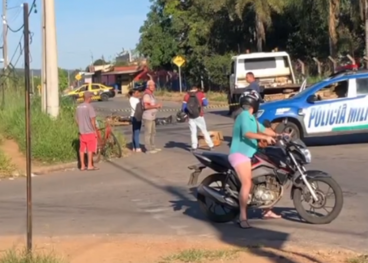 Bombeiros foram ao local, mas já encontram o homem sem vida | Foto: divulgação