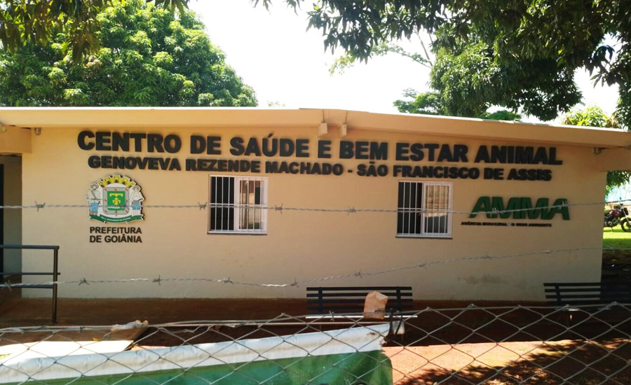 Centro de Saúde e Bem-Estar Animal Genoveva Rezende Machado, em Goiânia | Foto: Divulgação / Secom