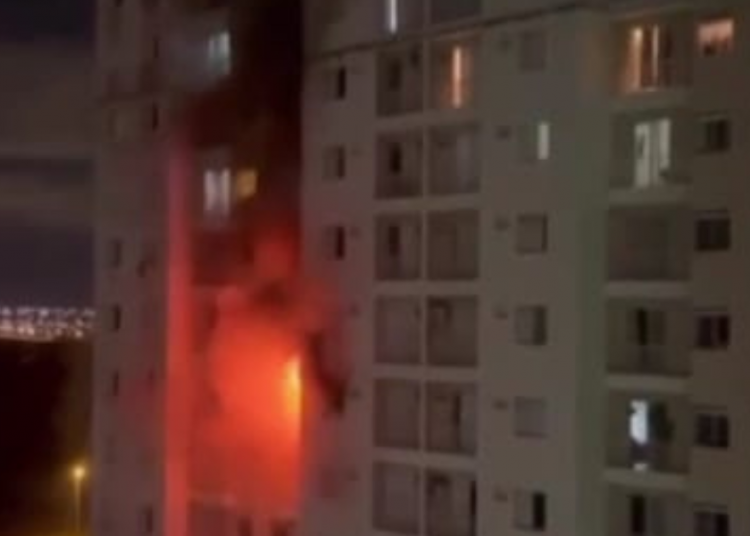 Vítima foi socorrida, mas não resistiu aos ferimentos | Foto: reprodução/vídeo