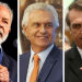 Lula, Ronaldo Caiado e Jair Bolsonaro | Foto: Montagem / FZ