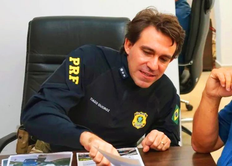 Superintendente regional da Polícia Rodoviária Federal de Goiás Tiago Queiroz | Foto: Wigor Vieira