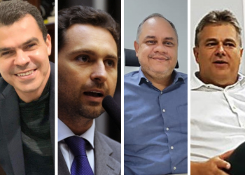 Gean Carvalho, Leandro Vilela, Davi Mendanha e Fábio Passaglia.