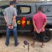 Dois homens foram presos suspeitos de golpear com faca e um facão um homem de 52 anos em Aparecida de Goiânia | Foto: CPE