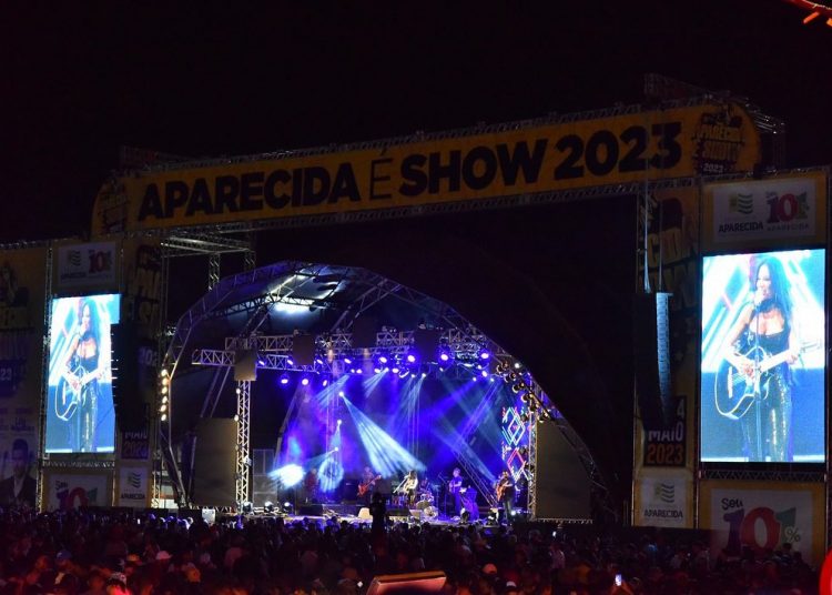 Na noite deste último domingo, 14, o Aparecida é Show 2023 foi encerrado | Foto: Prefeitura de Aparecida de Goiânia