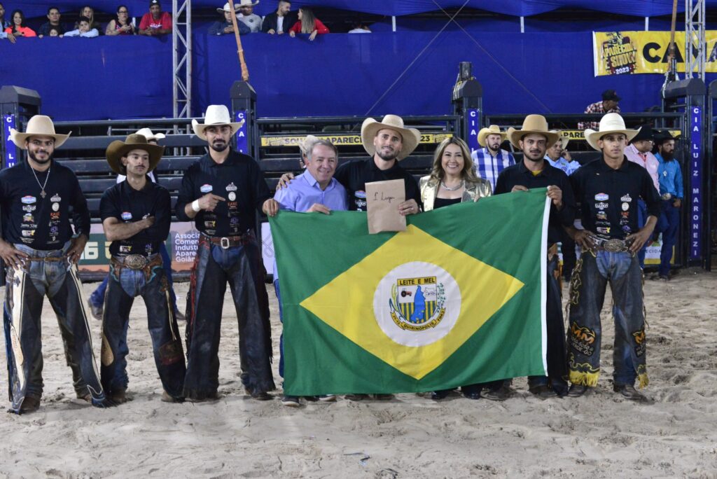 A equipe de Quirinópolis que venceu o torneio | Foto: Wigor Vieira