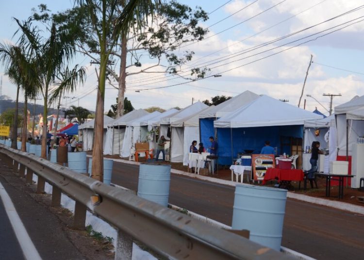 Festa do Divino Pai Eterno: lista de barracas sorteadas será divulgada na próxima 2ª | Foto: Silvano Vital