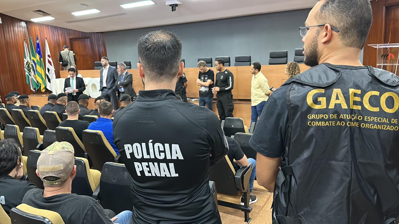 Polícia Penal trabalha junto ao Gaeco em Operação Sintonia Goiás | Foto: MPGO