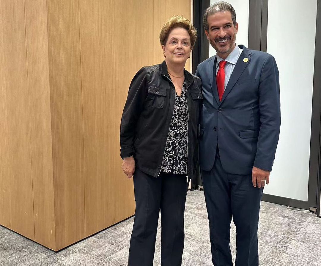 Dilma Rouseff e Einstein Paniago | Foto: SECOM