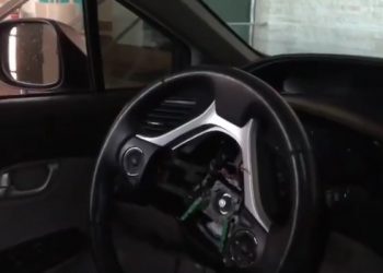 Torcedor teve carro invadido e depenado durante jogo do Vila Nova [VÍDEO]
