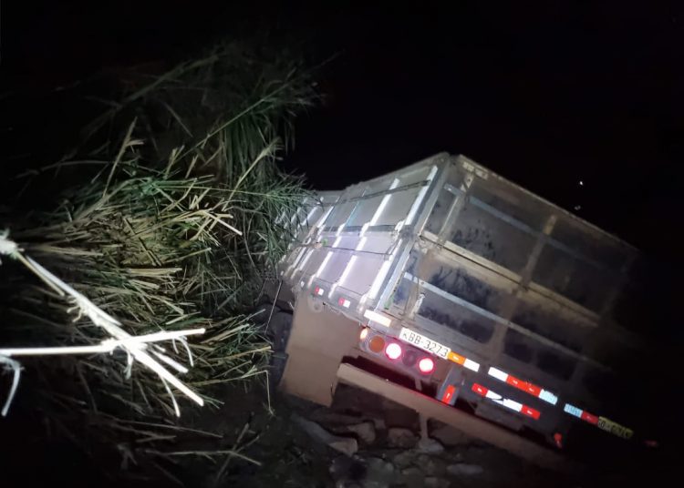 Motorista é atropelado pelo próprio caminhão e tem as pernas esmagadas na BR-153, em Goiás
