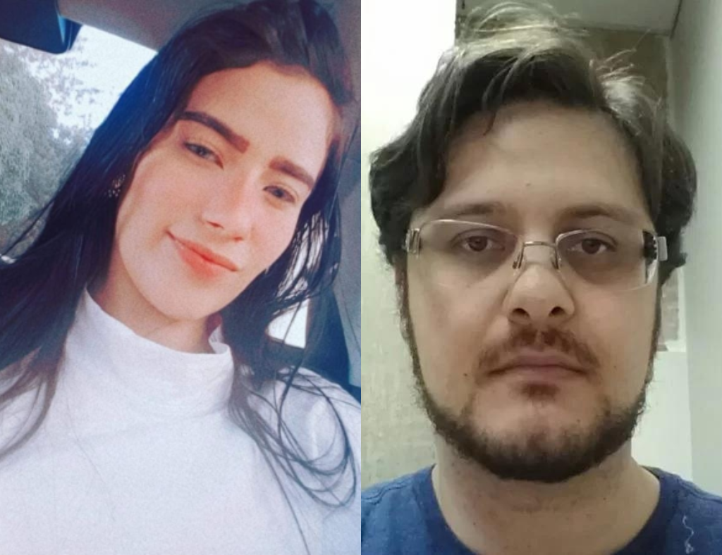Os suspeitos Gesiely de Sousa Vieira e Daniel Moraes Bittar | Foto: Redes Sociais