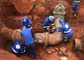 Obras de ampliação do Sistema João-Leite afetarão o abastecimento de água | Foto: Facebook da Saneago