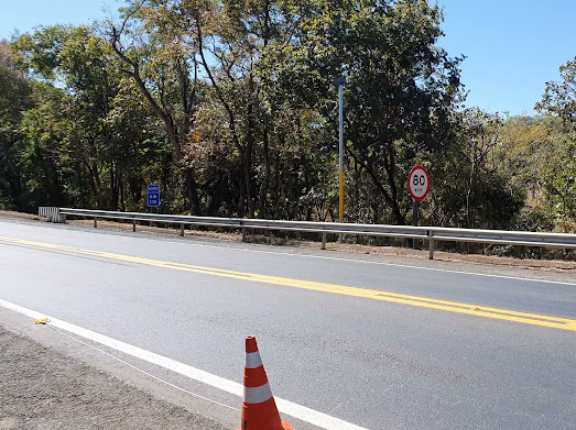 Pista não ficou interditada | Foto: Reprodução