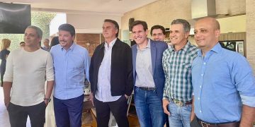 Almoço de Bolsonaro na casa de Wilder teve participação de deputados liberais, ex-deputados e Lissauer Vieira