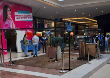 Chuva deixou estragos em shopping durante a tarde | Foto: Divulgação