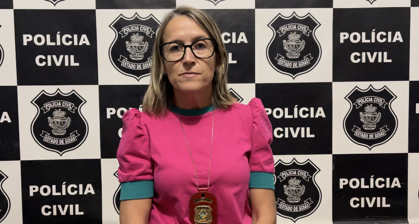 Delegada Giovana Piloto, responsável pelo caso | Foto: Divulgação/PCGO