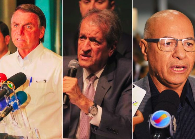 Bolsonaro e Valdemar estarão em Aparecida para lançamento de pré-campanha de Professor Alcides - jair bolsonaro valdemar e professor alcides