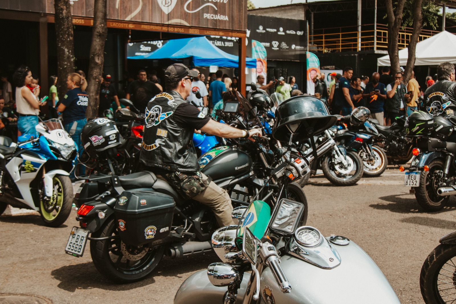 Moto show reuniu diversos tipos de motocicletas | Foto: Divulgação