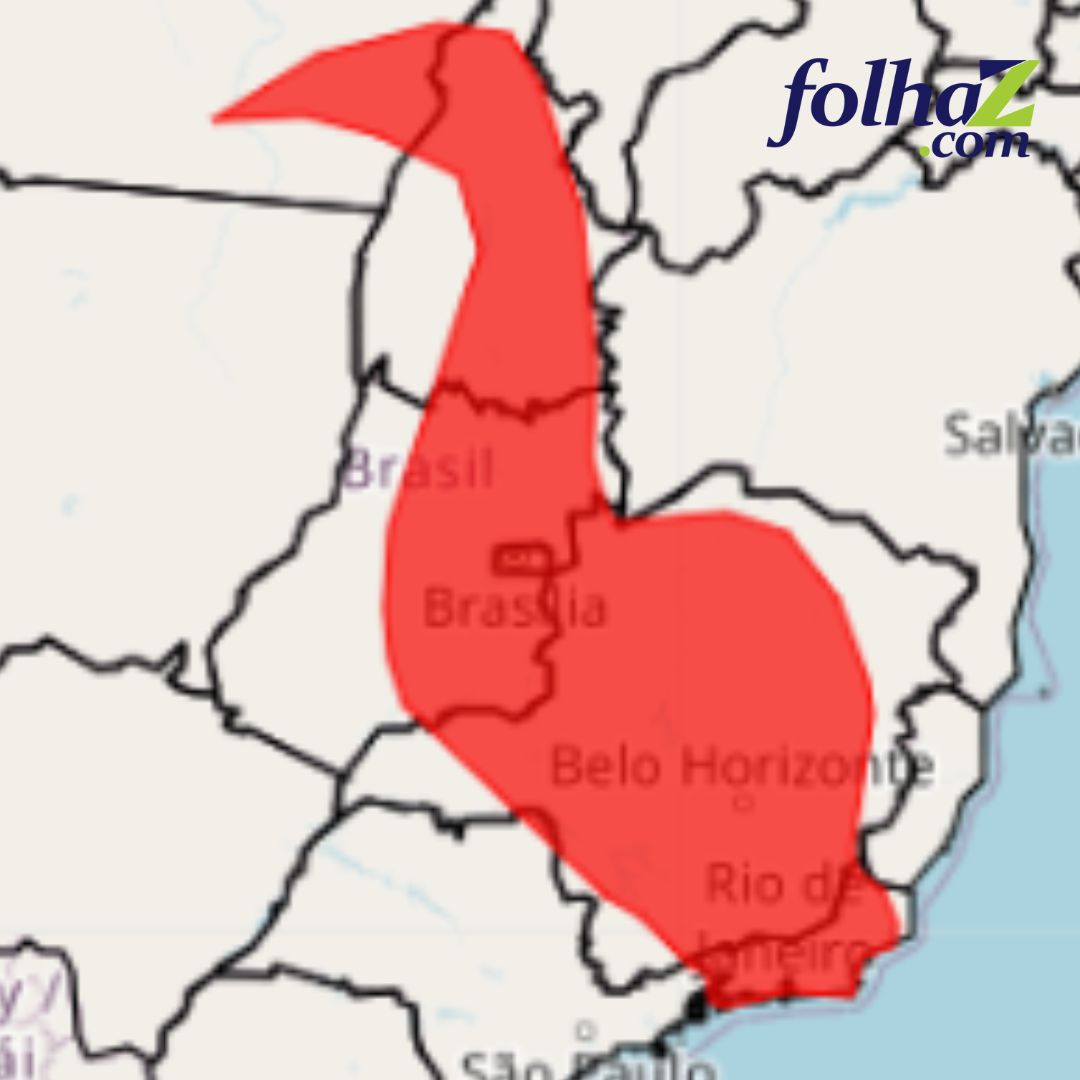 180 municípios goianos estão em alerta de “grande perigo” por onda de calor - alerta de calor inmet