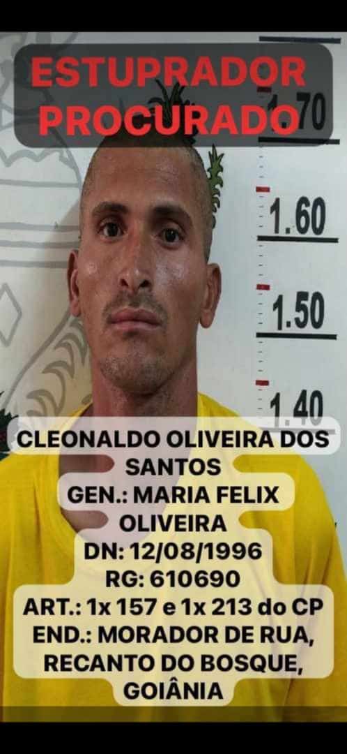 PCGO divulga imagem de suspeito de roubar e violentar idosa em Goiânia - pcgo divulga imagem suspeito roubar violentar idosa goiania 1