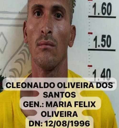 Cleonaldo Oliveira dos Santos é procurado pela PCGO | Foto: Divulgação