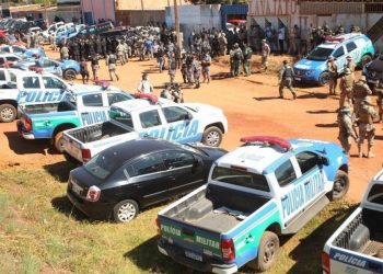 Força-tarefa envolveu diversos policiais | Foto: SSP/GO/Divulgação