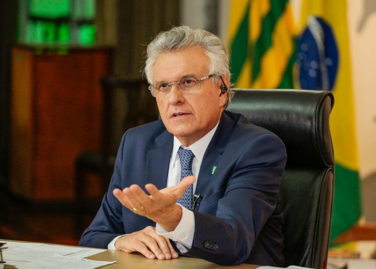 Governador Ronaldo Caiado vai dar prioridade para segurança digital em novos investimentos | Foto: Secom/Governo de Goiás