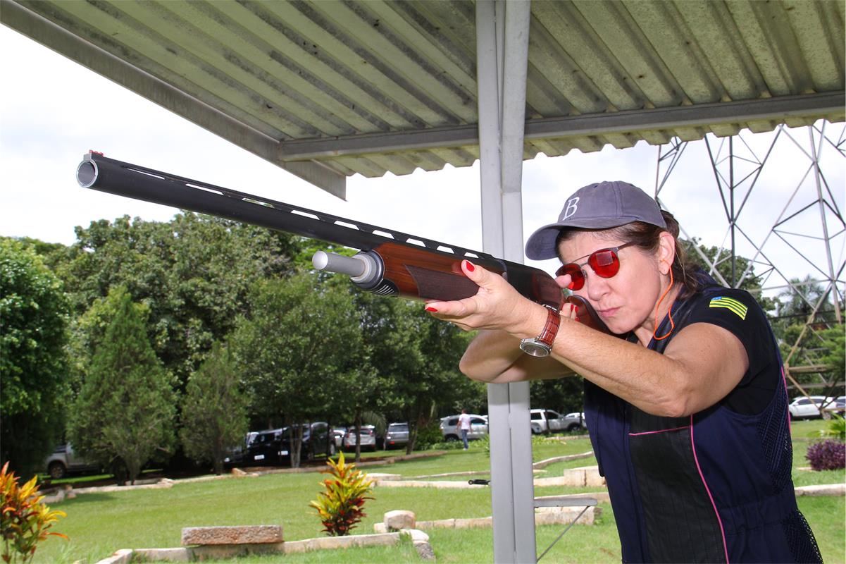 Clube conta com estande para prática de tiro ao alvo e manuseio de armas de fogo | Foto: Divulgação/Country Clube de Goiás