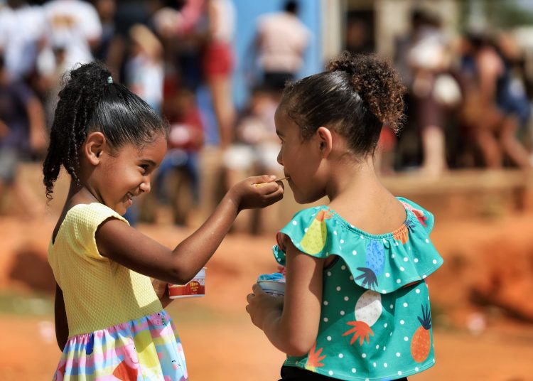 Projeto do MP-GO tem despertado nas crianças sentimentos de empatia, respeito e solidariedade | Foto: Ruber Couto