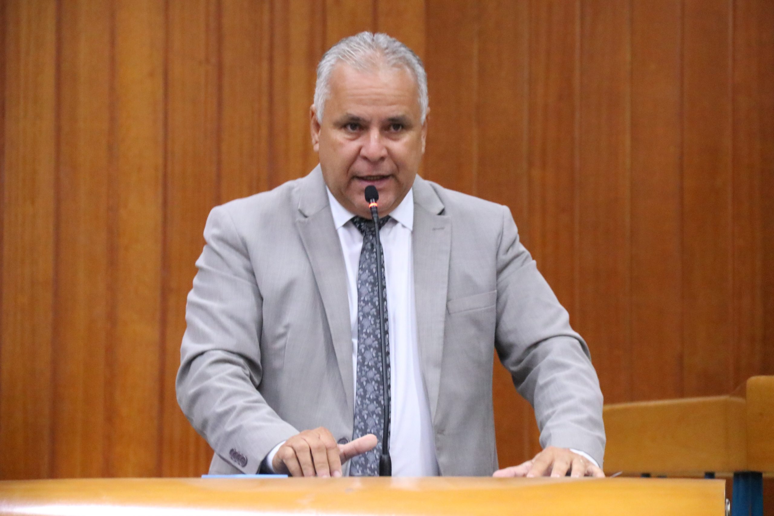 O vereador Pastor Wilson, filiado ao PMB, foi quem apresentou o áudio | Foto: Câmara Municipal de Goiânia