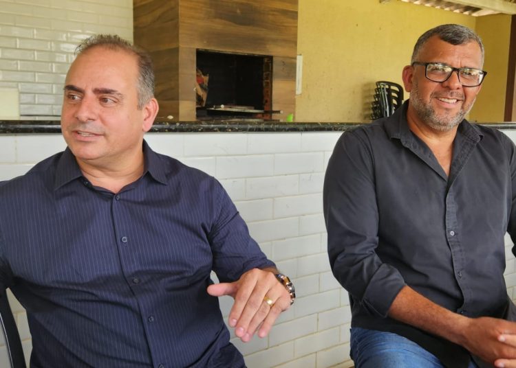 Carlos Moreira e Bira Contador | Foto: Folha Z