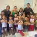 Cerca de 25 crianças foram agraciadas com os brinquedos | Foto: Divulgação/Polícia Penal do Estado de Goiás