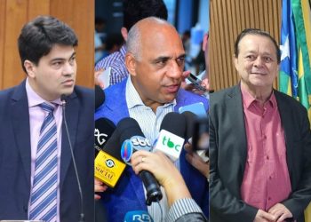 Tensão entre vereador e secretário pode prejudicar planos de Rogério Cruz l Fotos: Câmara Municipal e Prefeitura de Goiânia