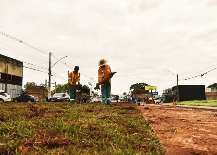 Obras são realizadas por Goiânia e Aparecida | Foto: Rodrigo Estrela