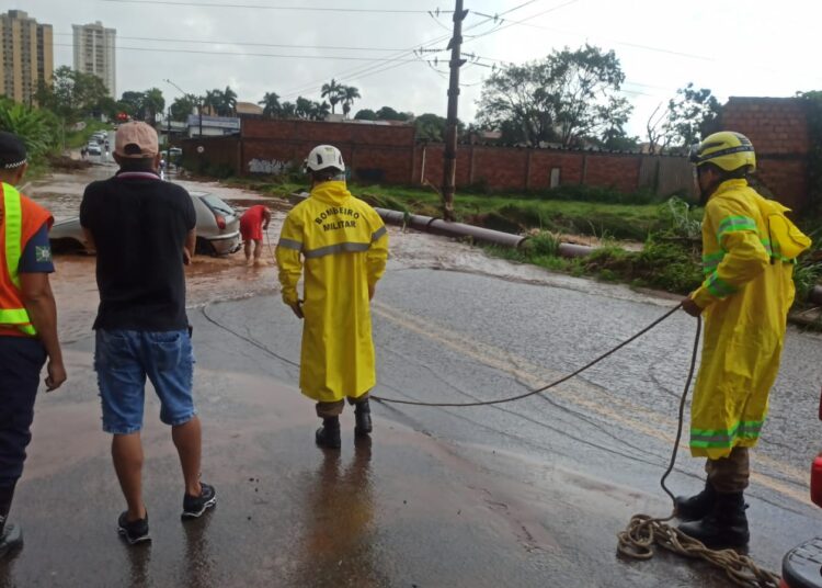 Em situações de emergência ou risco iminente, acione a Defesa Civil (153) e o Corpo de Bombeiros (193) | Foto: Defesa Civil