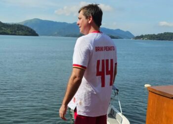 Deputado Bruno Peixoto viajou ao RJ para descanso de feriado | Foto: Reprodução/Instagram