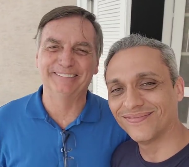 Deputado federal Gustavo Gayer recebeu Jair Bolsonaro em visita a Goiânia | Foto: Reprodução/Instagram