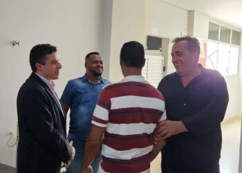 Levy Rafael buscou diálogo com prefeito de Aparecida para definir rumos no municípo | Foto: Folha Z