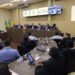 Vereadores cobraram demandas e elogiaram Vilmar durante sessão de prestação de contas | Foto: Câmara Municipal de Aparecida de Goiânia