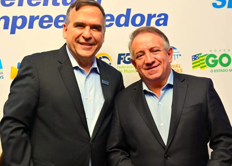 Sandro Mabel e Vilmar Mariano estão filiados ao União Brasil | Foto: Reprodução/Instagram