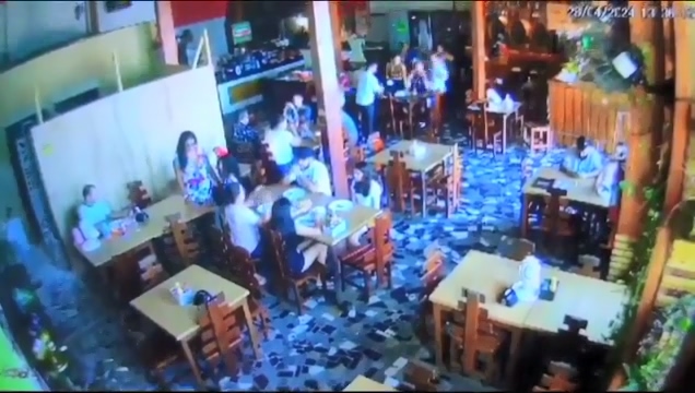 Garçom mata vereador dentro de restaurante | Foto: Reprodução