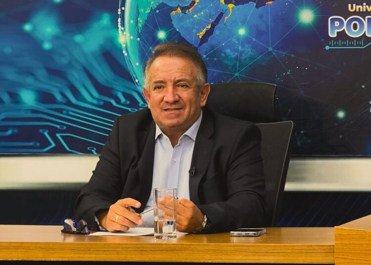 Prefeito Vilmar Mariano concedeu entrevista na Fonte TV | Foto: Divulgação