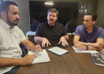 Daniel Rodrigues, Charlles Antônio e Max Menezes | Foto: Folha Z