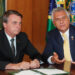 Ronaldo Caiado e o ex-presidente Jair Bolsonaro | Foto: Palácio do Planalto