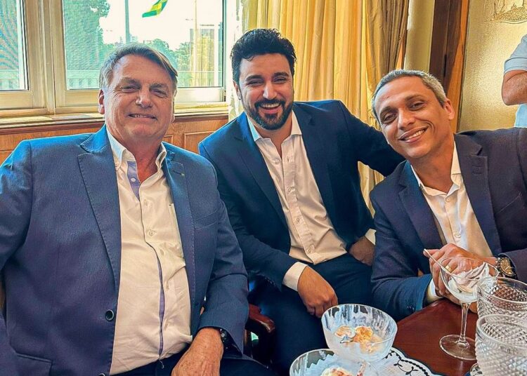 Fred Rodrigues deve ser anunciado ao lado de Gustavo Gayer e Jair Bolsonaro | Foto: Reprodução/Instagram