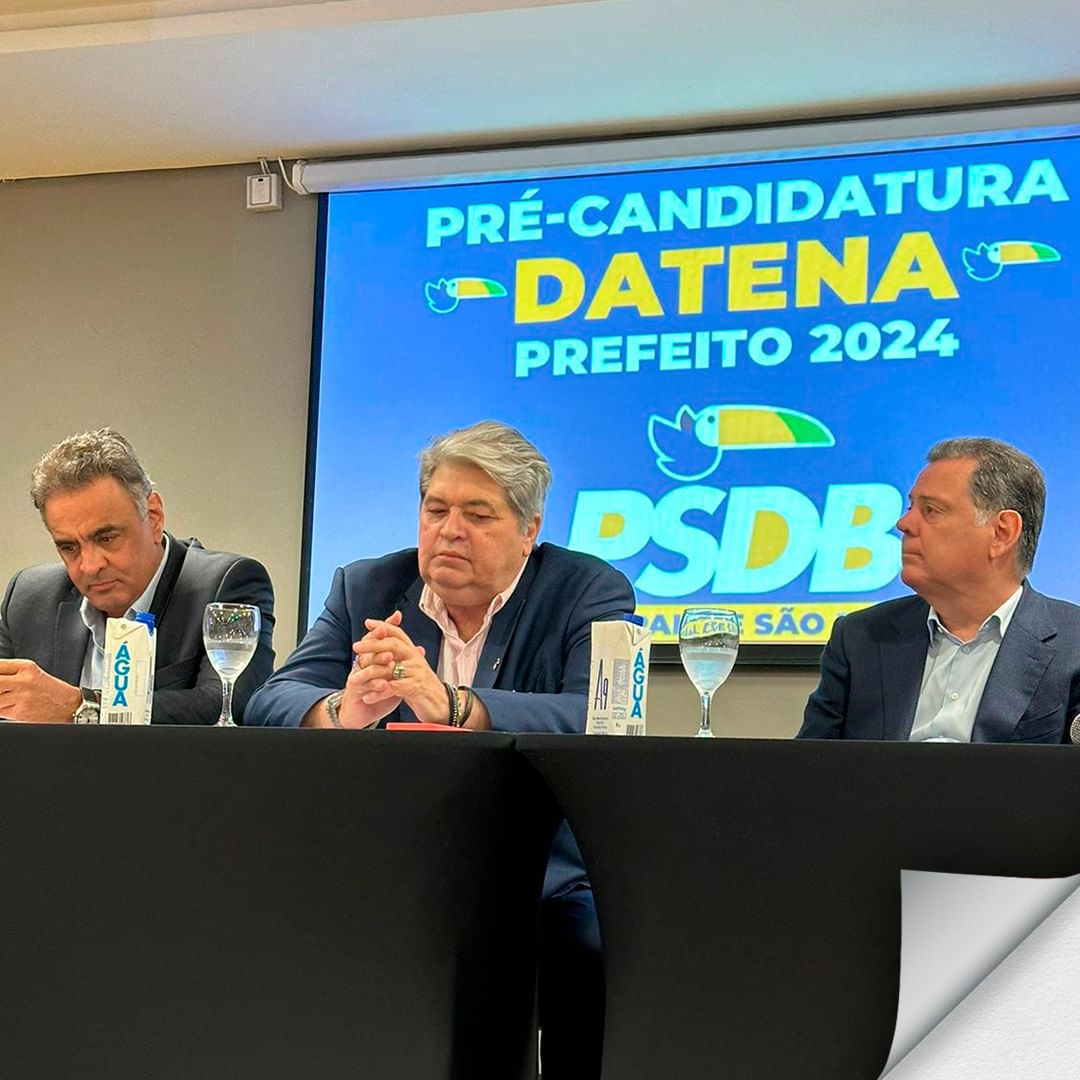 Com aval de Marconi, Datena lança pré-campanha para prefeitura de São Paulo