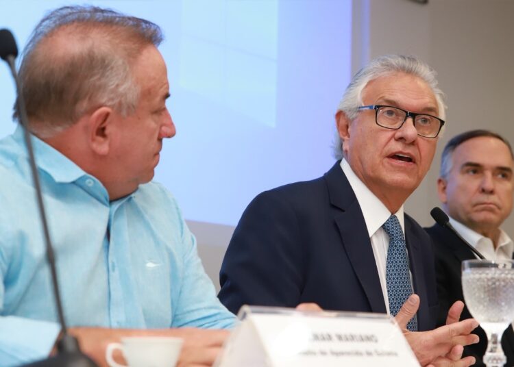 Prefeito Vilmar Mariano e Ronaldo Caiado | Foto: Divulgação